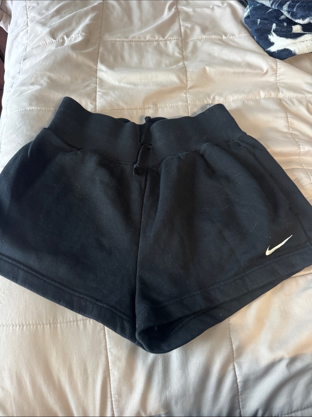 Nike girls size small black shorts!
